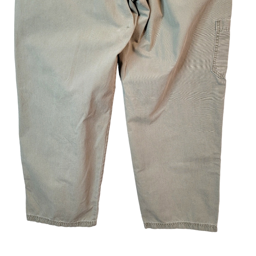 Levi's Extra Wide Leg Army Green Military Workwear Streetwear Vibes Pants 36x32 - Picture 8 of 16